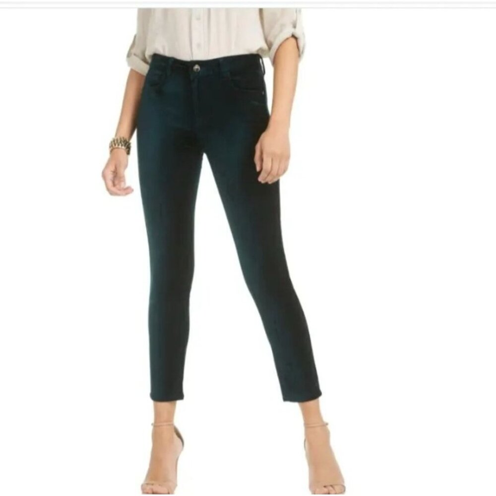 Jen7‎ by 7 for all mankind ankle skinny Jeans sz XS 5 pockets Velvet midwaist